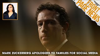 Mark Zuckerberg Apologizes To Families For Social Media Harms [upl. by Nosraep]