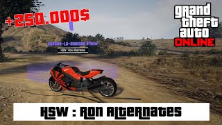 RÉALISER LE CONTRE LA MONTRE HSW DE RON ALTERNATES  GTA ONLINE NEXT GEN [upl. by Ekud468]