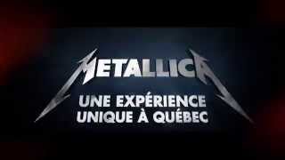 Annonce Metallica Centre Vidéotron [upl. by Yelnahs505]