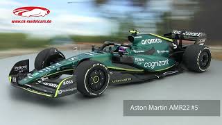 ckmodelcarsvideo S Vettel Aston Martin AMR22 5 Last Race Abu Dhabi GP Formel 1 2022 Minichamps [upl. by Birchard]