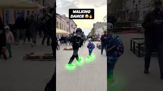 WALKING DANCE 😂 NEON MODE TUZELITY SHUFFLE 😨💥 [upl. by Anirtal]