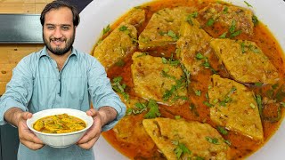 Simple and Delicious Khandwiyon ka Salan  Tension Free Dhokli Recipe [upl. by Arnst]