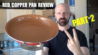 Red Copper Pan Review Part 2 4 Month Update [upl. by Aninep568]