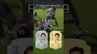 Ritsu Doan vs Son Heung Min【FIFA OVR Compilation】堂安律vsソンフンミン [upl. by Otrebireh]