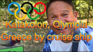 Katakolon Olympia Greece by cruise ship with kids and grandparents NCL Getaway Olympic Stadium [upl. by Declan]