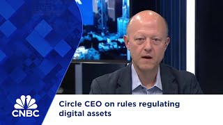 Circle CEO on rules regulating digital assets [upl. by Ellenrahc425]