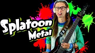 Splatoon Metal  Main Theme Rock Cover quotSplattack”  Srod Almenara  スプラトゥーン [upl. by Cyrilla]