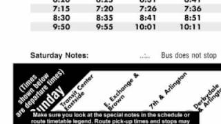 How to Read METRO Bus Schedules [upl. by Akeimat]