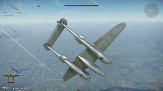 P38 Lightning Kills 4 Japanese Bombers  War Thunder [upl. by Iroc751]