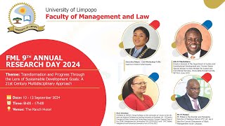 FACULTY OF MANAGEMENT AND LAW 9TH ANNUAL RESEARCH DAY 2024  DAY 2 [upl. by Nelson5]