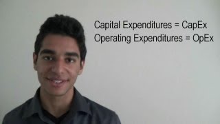 Capital Expenditures vs Operating Expenditures [upl. by Ergener]