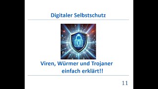 Digitaler Selbstschutz  Viren Würmer und Trojaner einfach erklärt [upl. by Eniger795]