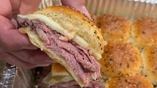 Prime Rib Sliders [upl. by Annuhsal]