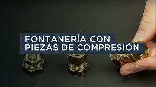 Instalaciones fontanería con piezas de compresión  RM [upl. by Freberg]