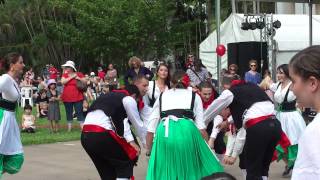 Darwin Italian Festival 2013  Tarantella Group 4pm [upl. by Kcirdahc]