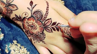 Flower Arabic Style Mehndi  Beutiful collection Mehndi [upl. by Katerina]