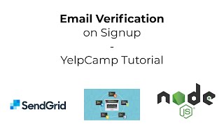 Email Verification on Signup  NodeJS  SendGrid API [upl. by Oetomit751]