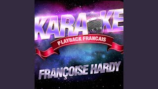 Lamitié — Karaoké Playback Avec Choeurs — Rendu Célèbre Par Françoise Hardy [upl. by Leesen27]