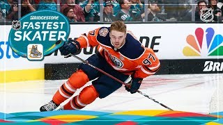 2019 Bridgestone NHL Fastest Skater [upl. by Arlyne]