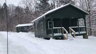 Summit Cabin Loop Allegany State Park [upl. by Siuqramed860]