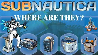 Subnautica  How To Find ModStation Charger Vehicle Bay Scanner Room etc [upl. by Judsen86]