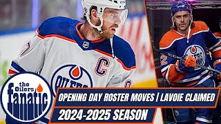 Edmonton Oilers News  Roster Moves amp Signing  Lavoie CLAIMED [upl. by Berton]