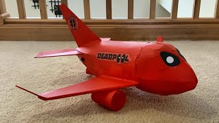 Fatty Q737 Deadpool Maximum Effort 3s EDF Flight [upl. by Annaohj]