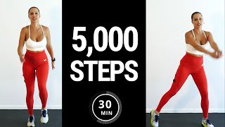 5000 Steps in 30 Min Walking Workout  YanaFit Cardio Workout [upl. by Arrat]