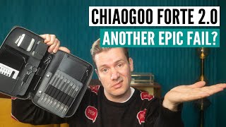 ChiaoGoo Forté 20 review  another overpriced fail [upl. by Daahsar381]