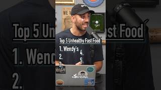 TOP 5 UNHEALTHIEST FAST FOOD Any Surprises shorts food fastfood top5 unhealthy mcdonalds [upl. by Letsirk]