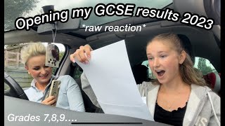 Opening my GCSE results 2024  live reaction [upl. by Amahs101]