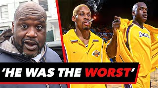 Shaq REVEALS Why Dennis Rodman Was The WORST Teammate [upl. by Aronael]