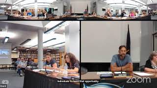 OVSD Committee Meetings  August 12th 2024 [upl. by Sidonia175]