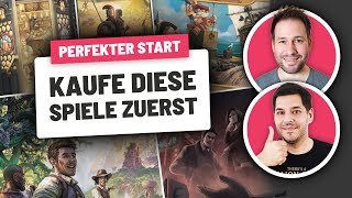 Die BESTEN Brettspiele für die erste Sammlung [upl. by Onidranreb907]