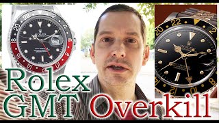 Collection Review Too Many Rolex GMT Watches  Bezel Insert Issue [upl. by Olimpia568]