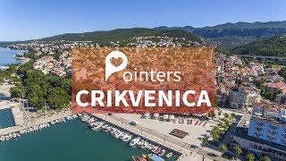 Crikvenica Croatia  Pointers Travel DMC  Drone footage [upl. by Faro]