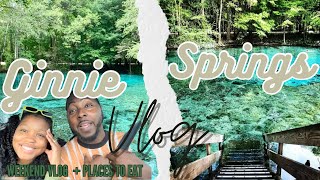 VLOG GINNIE SPRINGS PLACES TO EAT IN GAINESVILLE FLORIDA [upl. by Kcam]