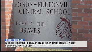 FondaFultonville in agreement with Mohawk tribe to keep school name Braves [upl. by Oiramat275]