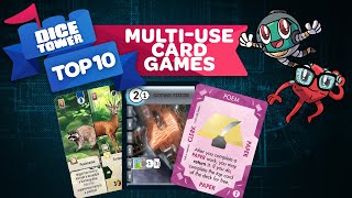 Top 10 MultiUse Card Games [upl. by Adnawt]