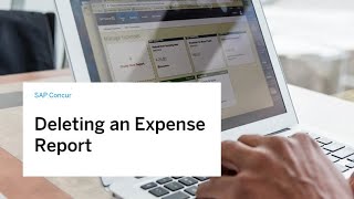 Deleting an Expense Report in SAP Concur  SAP Micro Learning [upl. by Crandell782]