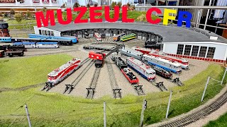 Una de las MAQUETAS de TRENES más atractivas en escala HO MUZEUL CFR BUCAREST [upl. by Eckel]