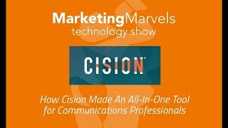 How Cision Made An AllInOne Tool for Communications Professionals [upl. by Ehav819]