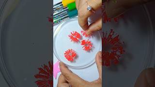 Acrylic Flower Painting for Beginners  StepbyStep Floral Art Tutorial shorts painting [upl. by Atirihs]