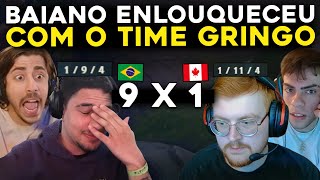 TIME ESTRANGEIRO GANHOU PARTIDA CONTRA AS LENDAS 😂👉💸🔥  RENECRODILO LEAGUE OF LEGENDS [upl. by Sanbo]