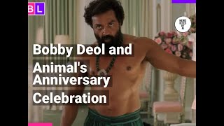 Bobby Deol Celebrates One Year of Animal with Ranbir Kapoor [upl. by Gilford]