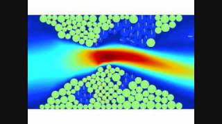 LatticeBoltzmann DEM Sanding Simulation [upl. by Steinway]