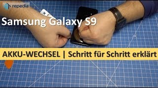 Samsung Galaxy S9  Akku selbst wechseln  S9 Reparatur Anleitung  Tutorial deutsch [upl. by Hook]