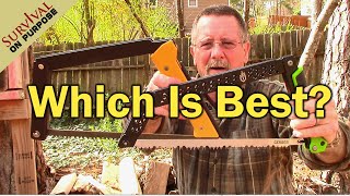 Boreal 15 Folding Bow Saw vs Gerber Freescape Camp Saw  Sharp Saturday [upl. by Yun]