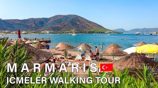 Marmaris Icmeler Walking Tour Turkey 4K [upl. by Strep]