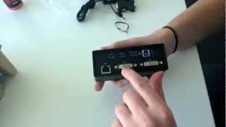 Lenovo ThinkPad USB 30 Dock Hands On German  Deutsch ►►notebooskbilligerde [upl. by Relly469]